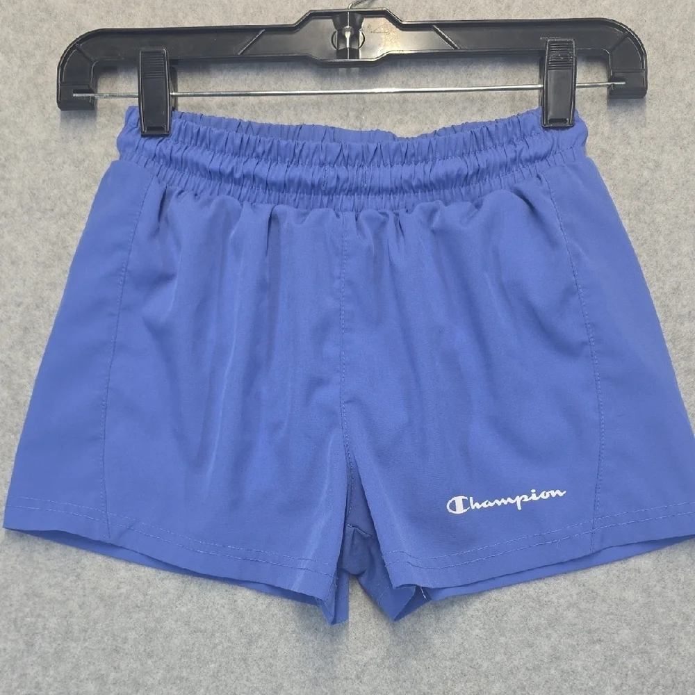 Champion Blue Athletic Running Shorts Lightweight Performance Activewear Size 10